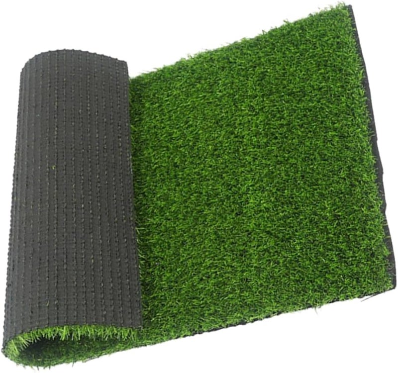 Green Artificial Grass Door Mat Durable Outdoor Rug For Entryway Patio Garden - Image 2