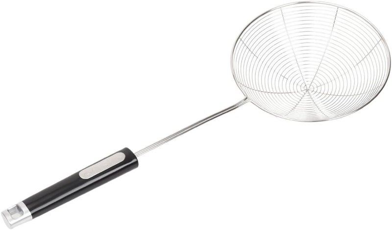 Arshia Multi-Purpose Stainless Steel Skimmer with Ergonomic Handle - Image 1
