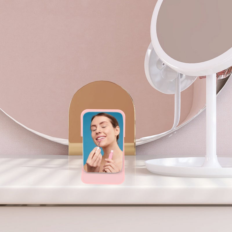 Compact Folding Mirror Cute Purse Mirror Portable Makeup Vanity Mirror Small Travel Mirror Personal Mirror For Women Use - Image 3