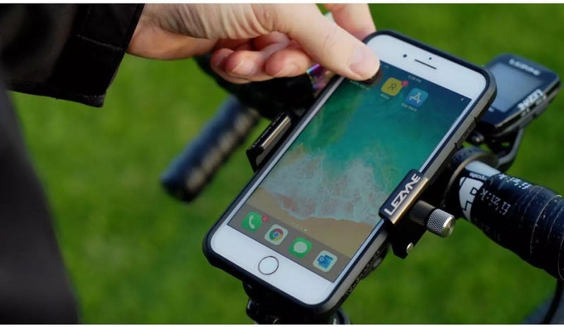 LEZYNE Lightweight CNC-Machined Aluminum Smart Vise Bicycle/Bike Phone Mount, Secure Hold, Twist Knob Precise Mounting, Non-Slip Material, Sturdy Aluminum Construct - 80.4mm, 80.5mm, 63.4mm - Image 2