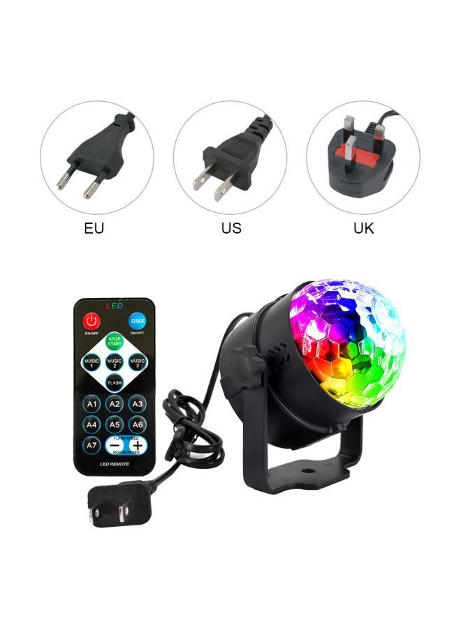 NIBEMINENT 6-Colours LED Party Light Multicolour 11.5x10x11cm - Image 2