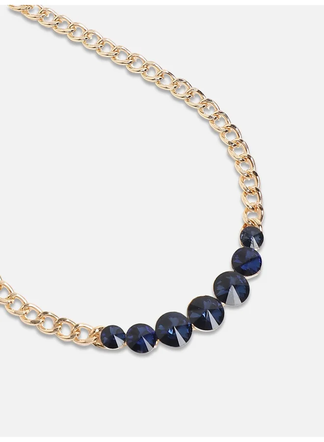 SOHI Aurora Whisper Collar Artificial Necklace Jewellery