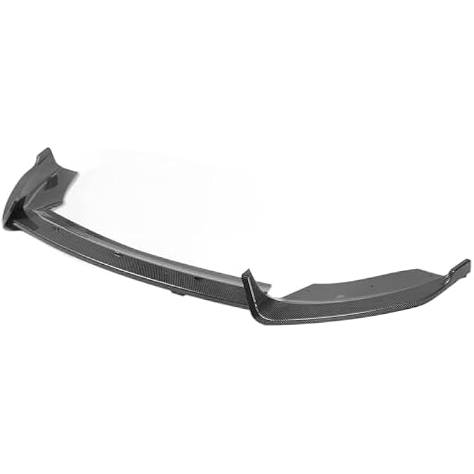 Fuchooky 3Pcs Front Bumper Lip Spoiler Splitter Sporty Style Front Lip Spoiler Splitter Protector for B Max (Carbon Fiber Style) - Image 5