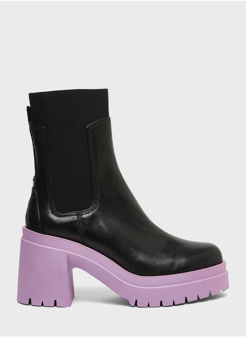 ALDO Bigmood Chunky Ankle Boots  - Image 1