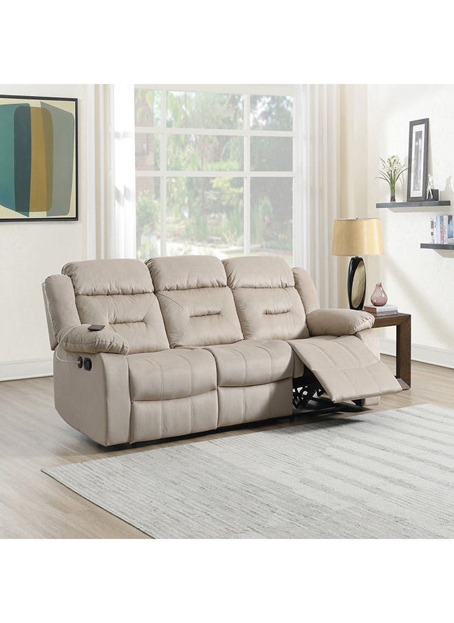 Home Box Keith 3-Seater Recliner Sofa With USB 97.5 x 99.5 x 212 cm  - Image 1