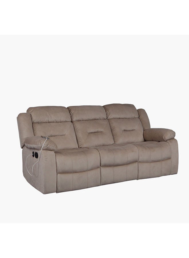Home Box Keith 3-Seater Recliner Sofa With USB 97.5 x 99.5 x 212 cm  - Image 3