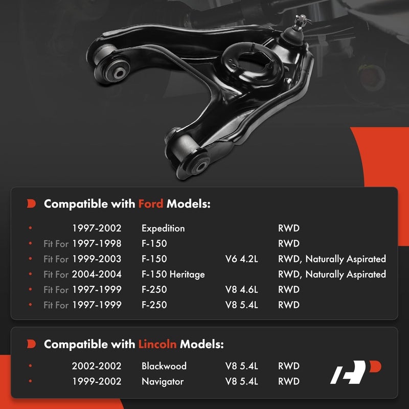 A-Premium Front Right Lower Control Arm with Ball Joint & Bushing - Image 2