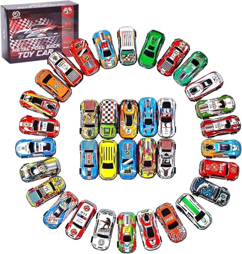 ZHFUYS 36PCS Metal Pull Back Cars Toy for Kids Toy Cars for Kids Ages 38 Race Cars Party Favors for Kid Toys Party Favors Birthday Gift for Boys Girls - Image 1
