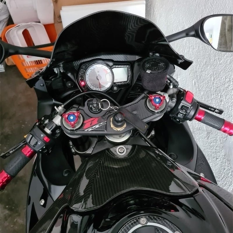 QASULER Motorcycle Suspension Fork Preload Adjusters - Image 4