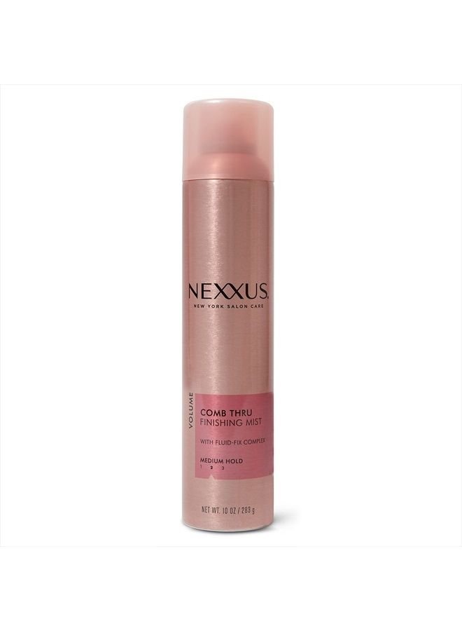 Nexxus Comb Thru Finishing Spray, Medium Hold Hair Spray for Volume, 10 oz - Image 1
