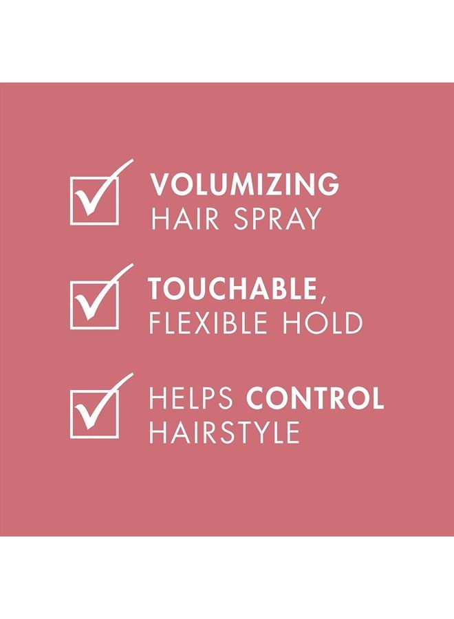 Nexxus Comb Thru Finishing Spray, Medium Hold Hair Spray for Volume, 10 oz - Image 3