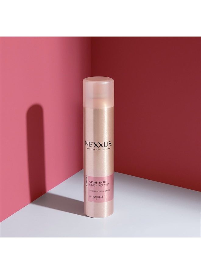 Nexxus Comb Thru Finishing Spray, Medium Hold Hair Spray for Volume, 10 oz - Image 4