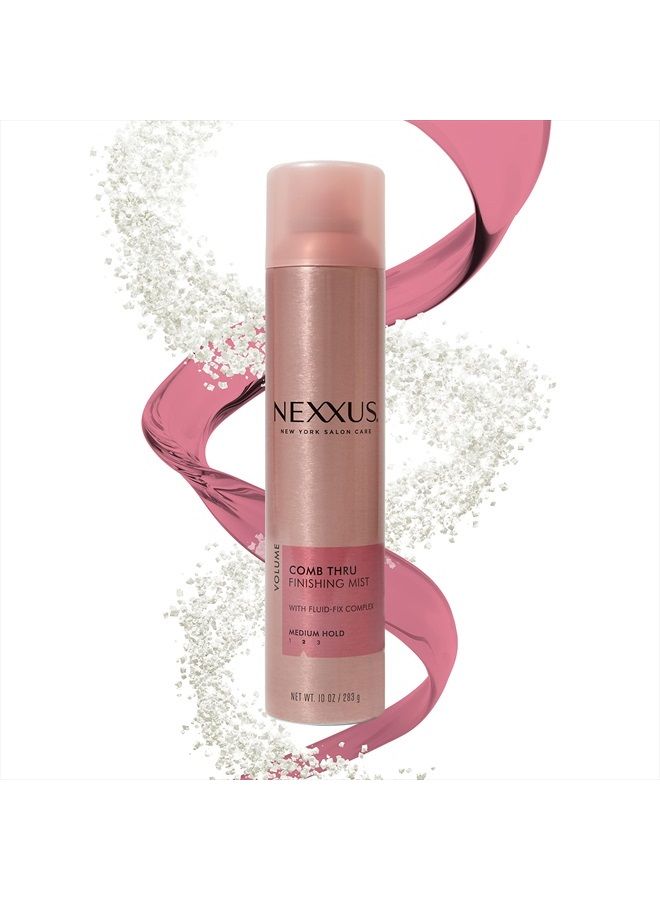 Nexxus Comb Thru Finishing Spray, Medium Hold Hair Spray for Volume, 10 oz - Image 5