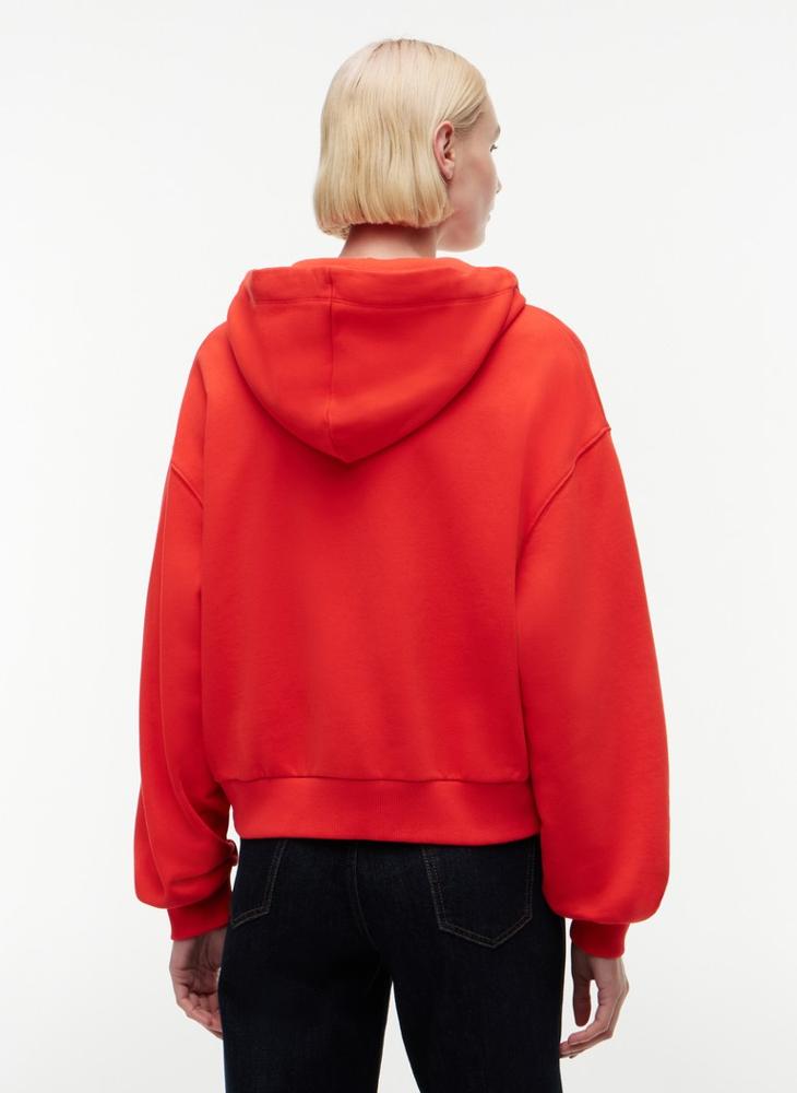 TOMMY HILFIGER Logo Embroidery Zip-Thru Hoody - Image 2