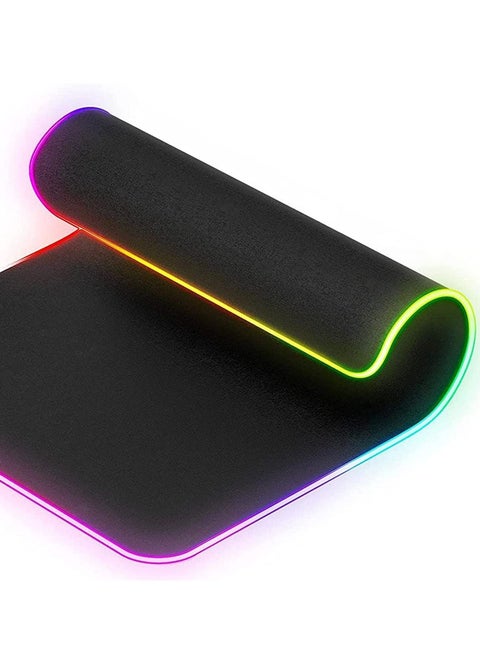 350x250x4 Gaming RGB Mouse Pad, Smooth Keyboard and Mouse Pad for Computers