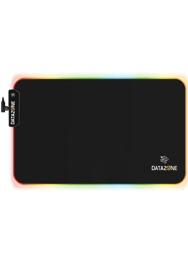 350x250x4 Gaming RGB Mouse Pad, Smooth Keyboard and Mouse Pad for Computers
