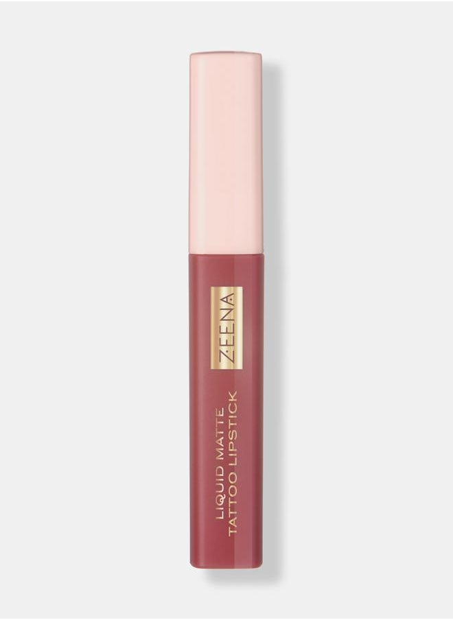 Zeena Liquid Matte Tattoo Lipstick 020  - Image 2