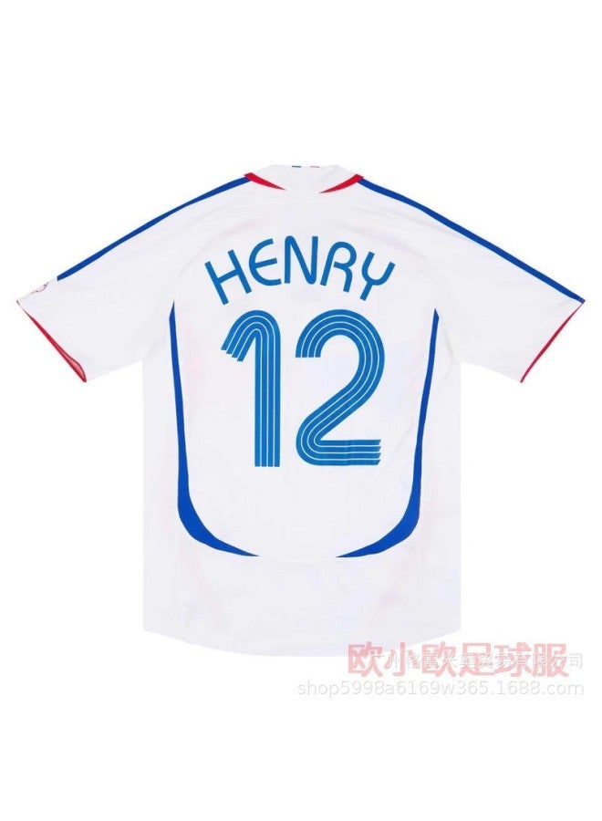 2006 France Away Game No. 12 Football Jersey - Image 1