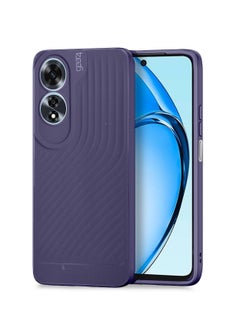 Gear4 Oppo A60 4G 2024 Gear4 Series Soft Liquid Silicone With Wavey Texture Case Cover - Eggplant Purple  - Image 1