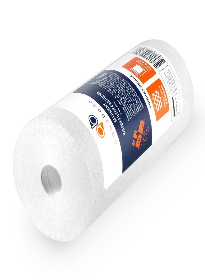 أكوابون مجموعة خراطيش استبدال مرشحات المياه المنزلية الكاملة Aquaboon 5 ميكرون 10 × 4.5 من مرشحات الكربون والرواسب المتوافقة مع FXHTC وDGD-5005، عبوتان - Image 3