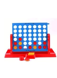 Form  PlasticToy Bingo Game Funny Chess Line Four in a Row Win Line up 4 Birthday Gift 4 in a line age 5+  - Image 1