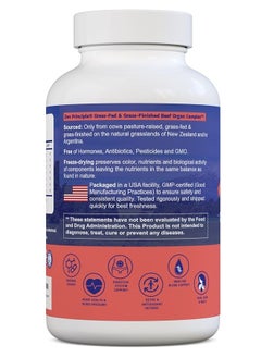 Zen Principle Grass Fed Beef Organs - Desiccated Liver, Heart, Kidney, Pancreas, Spleen, Intestine, Tripe/Stomach. Beef Organ Supplements  - Image 4