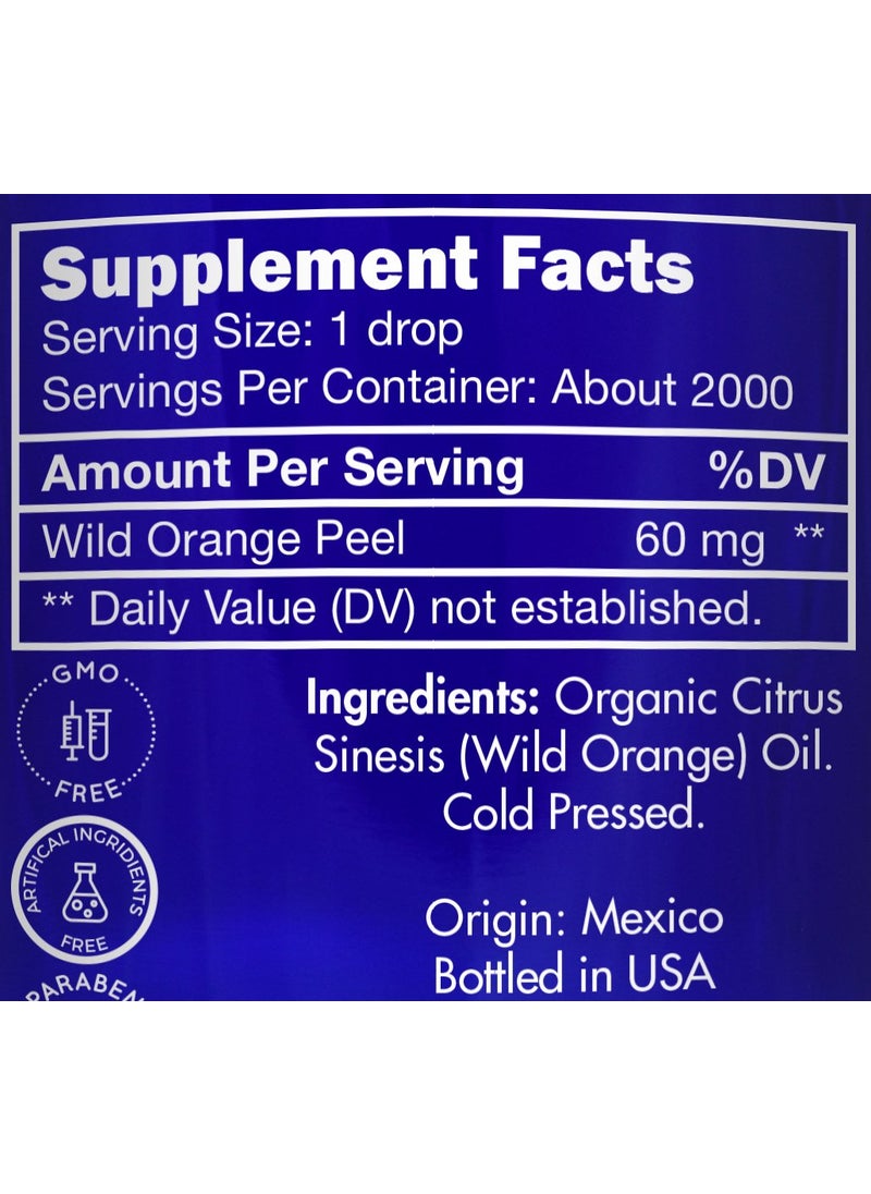 Zongle Therapeutics Organic, Orange Essential Oil, Food Grade, for Baking, Skin – 100% Pure, Wild, Orange Oil, Safe for Ingestion, by Zongle Therapeutics, 4 OZ  - Image 2