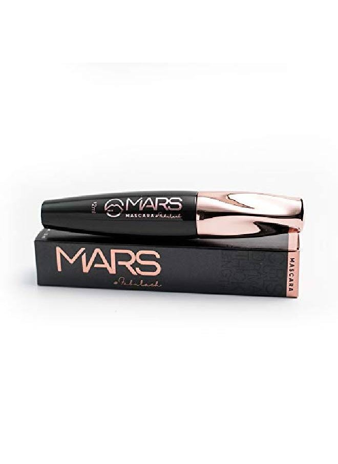 Mars - ماسكارا الترا كيرل طويلة الأمد للنساء 12 مل (أسود داكن) - Image 1