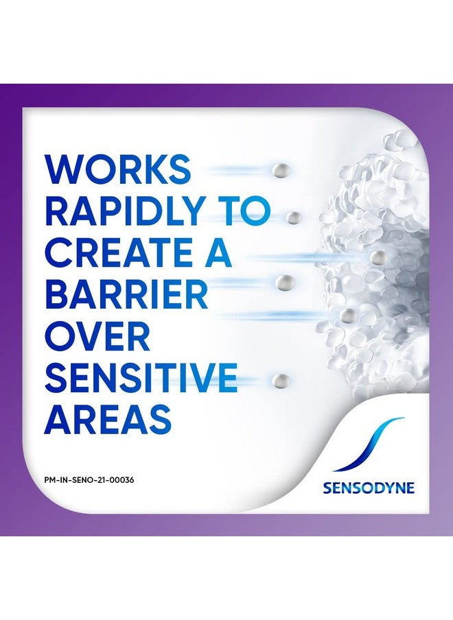 Sensodyne Toothpaste Rapid Relief Combo Pack, Sensitive Tooth Paste To Help Beat Sensitivity Fast, 160 Gm Multi-Pack (80 Gm X 2)  - Image 5