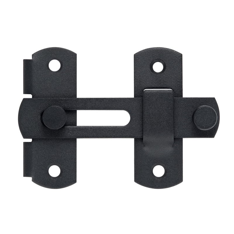 INIRET 2 Packs Barn Door Latchesï¼Œ3.93â€ x 2.75â€ Matte Black Stainless Steel barn gate flip Door Latch Bi-fold Door Lock,Sliding Door Antique Lock Gate Latches Wine Cabinet Closet Door Latches - Image 5