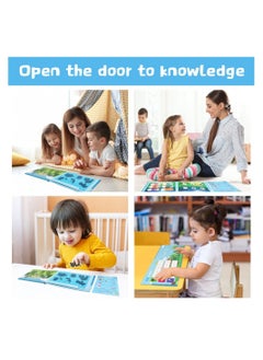 Y&D Montessori Busy Book for Toddlers, Preschool Learning Activities Toys Sensory Educational Toddlers to Develop Skills, Autism Gift Boys and Girls (Animals)  - Image 3