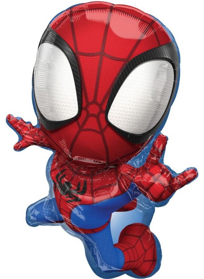Anagram Spidey and His Amazing Friends 4th Birthday Party Supplies 11pc Balloon Bouquet Decorations - Image 2