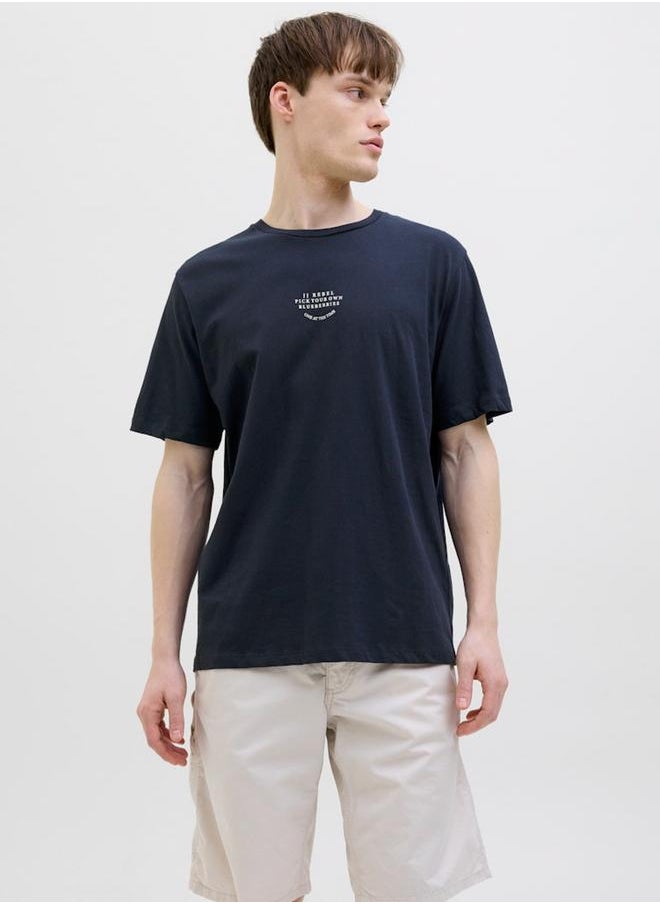 JJ Rebel by Jack & Jones JJ REBEL Graphic Print Round Neck T-Shirt  - Image 2