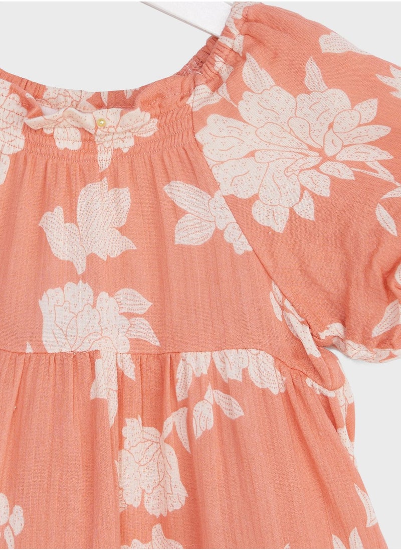 MANGO - Kids Pleated Ruffle Midi Dress - Image 1