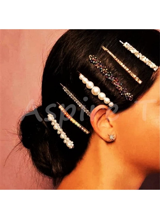 ASPIRET Aspire T Hair Pins/Clips Multi Shapes/Multi Colors Hair Products for Girls & Women (pack of 8) - Image 4