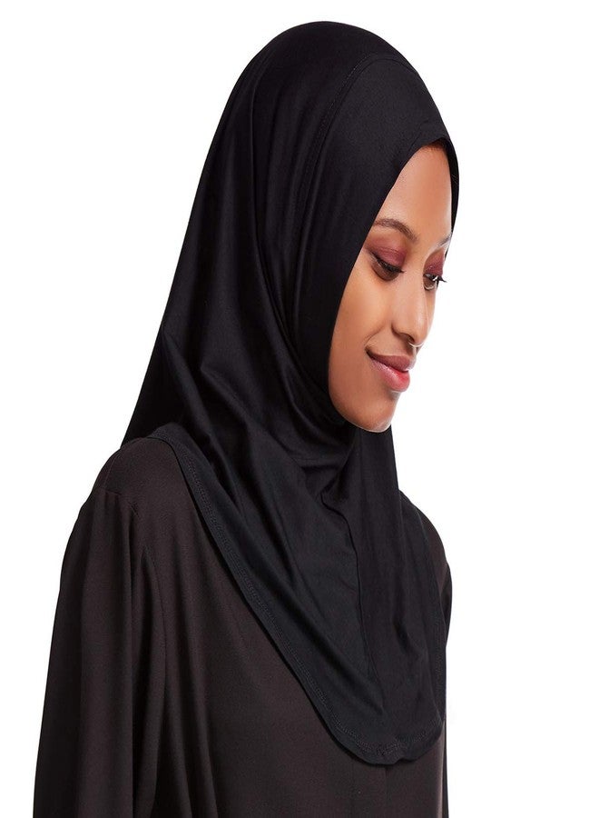 زيني، عمامة نسائية مسلمة، حجاب قابل للتعديل، غطاء رأس إسلامي مطاطي مرن - Image 3