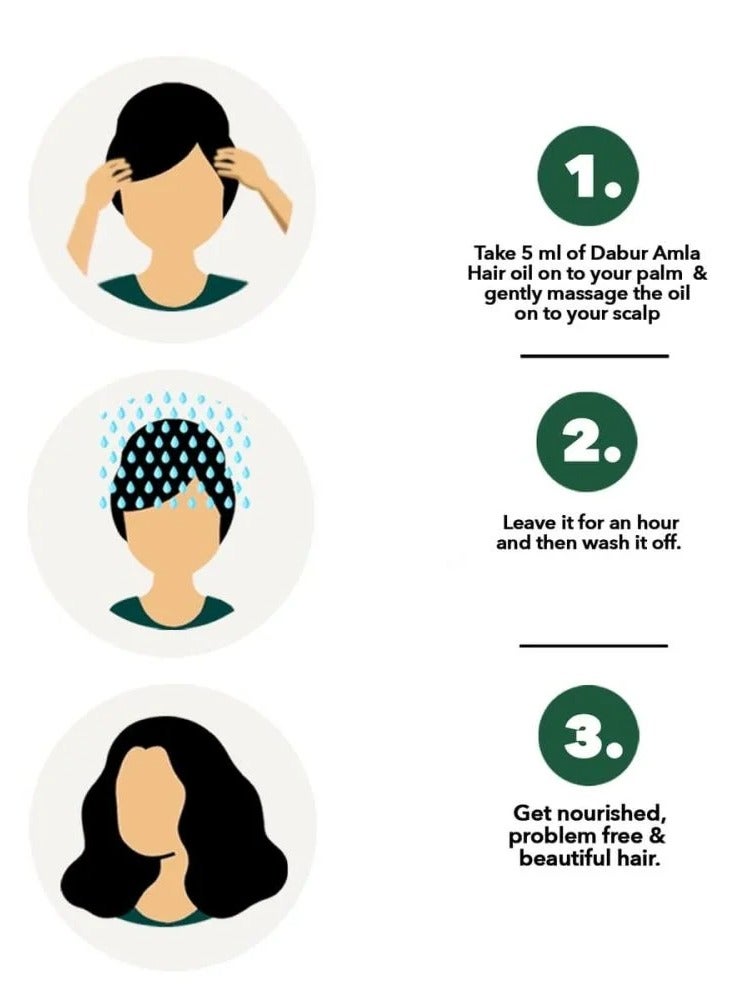 دابر املا زيت للشعر - 360 مل - Image 2