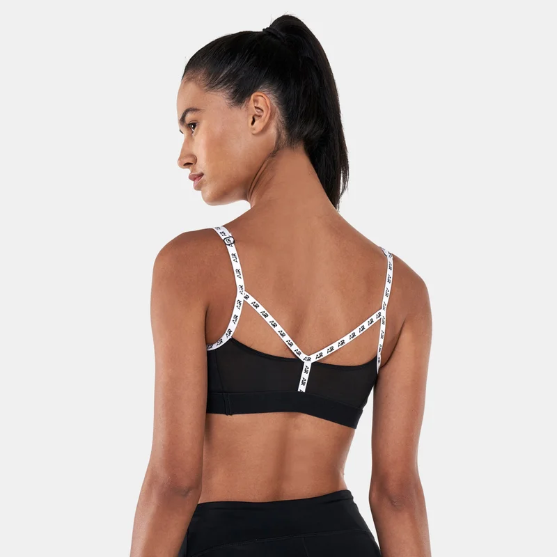 Nike Women's Dri-FIT Air Indy Logo Strap Sports Bra