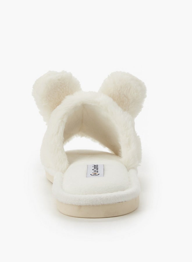Le Confort Women Bunny Ear Bedroom Slides - Image 5