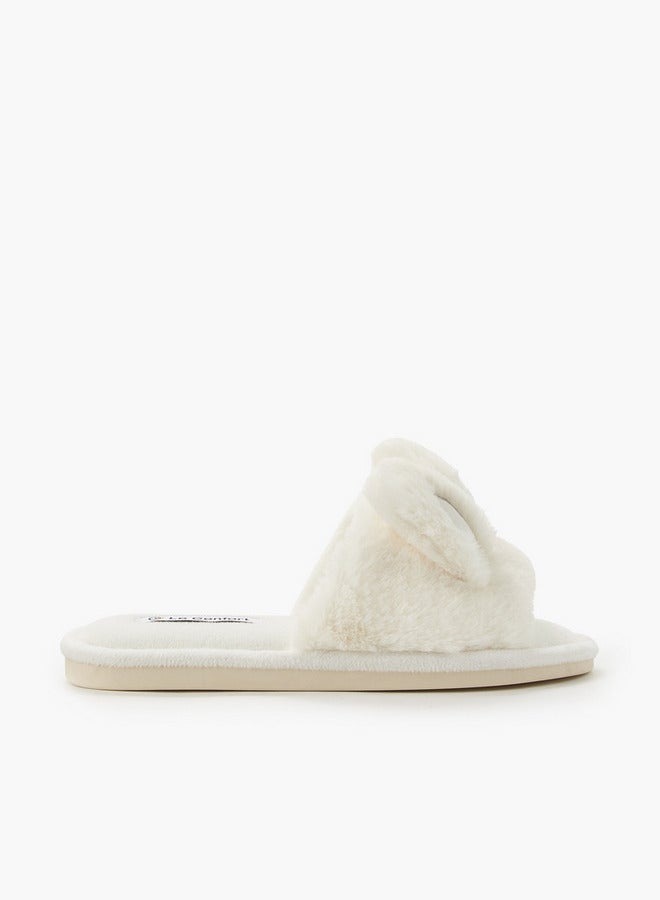 Le Confort Women Bunny Ear Bedroom Slides - Image 2