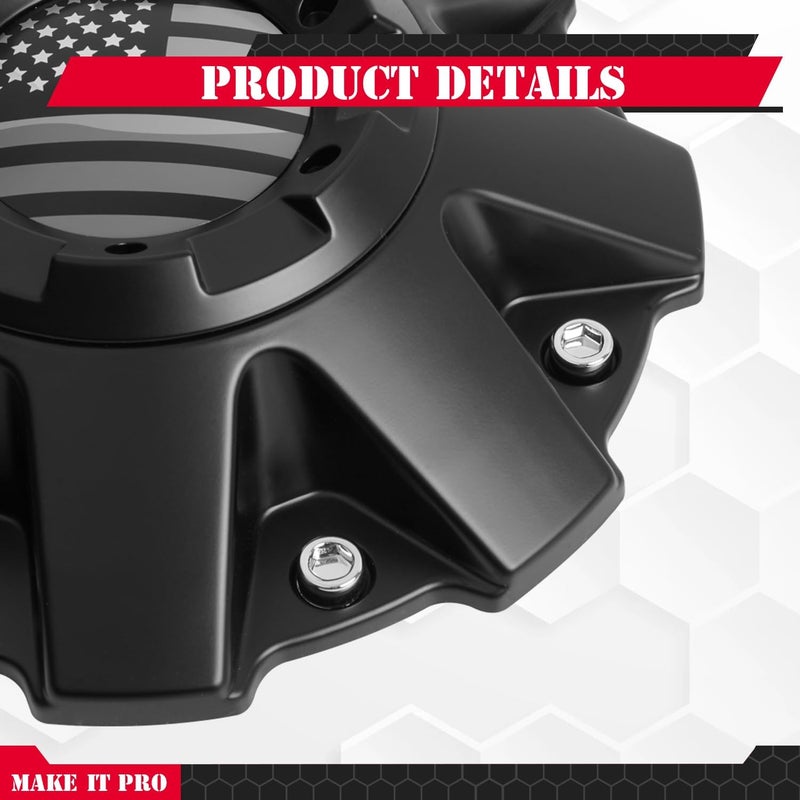 KitsPro Wheel Center Caps for Mayhem Rim C108010C01 C806803-2CAP Replacement Hub Cap , Pack of 1 - Image 5