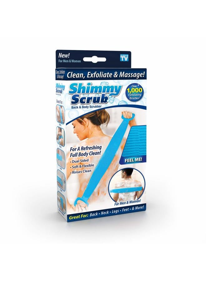 Ontel Back Shimmy Scrub Exfoliating Body Scrubber, Small (SHIM-MC12/4) - Image 1