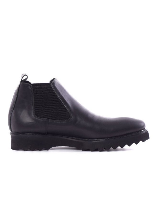Mr.joe Genuine Leather Chelsea Boots Black  - Image 1