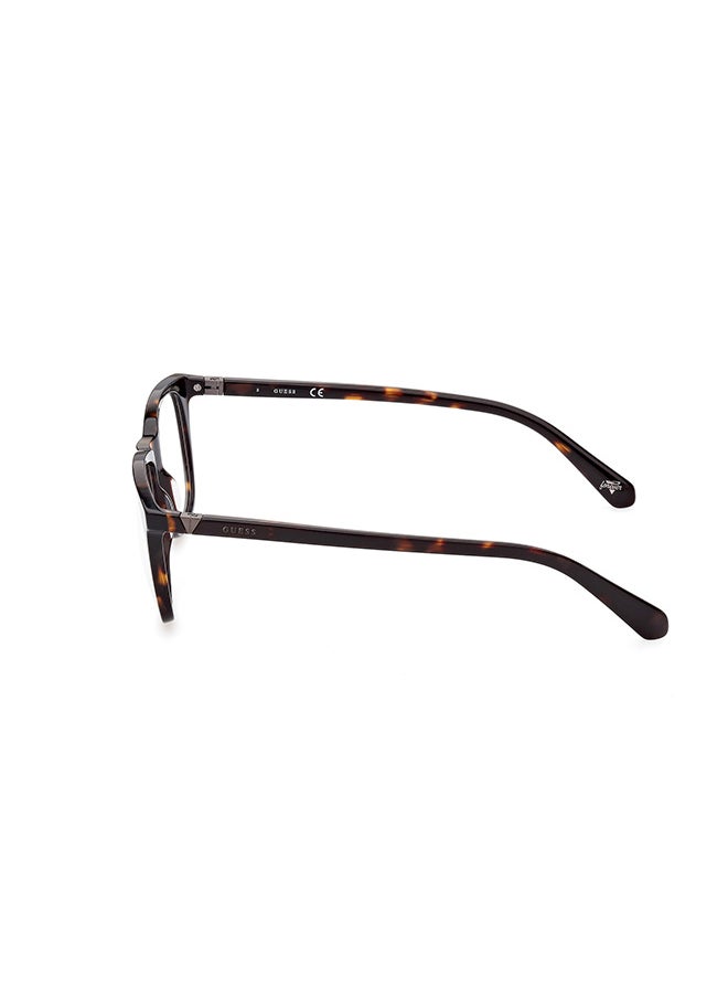 GUESS إطار نظارة طبية مربع للجنسين - GU522305252 - مقاس العدسة: 52 ملم  - Image 2