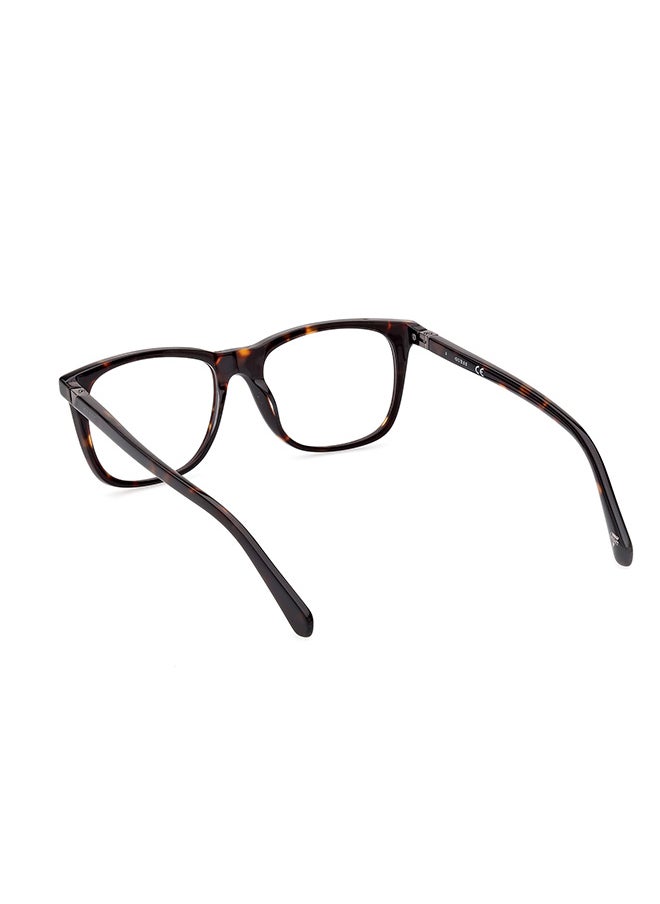 GUESS إطار نظارة طبية مربع للجنسين - GU522305252 - مقاس العدسة: 52 ملم  - Image 3