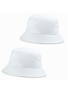 Generic Bundle of 2 Unisex deep cotton foldable bucket hat  - Image 1