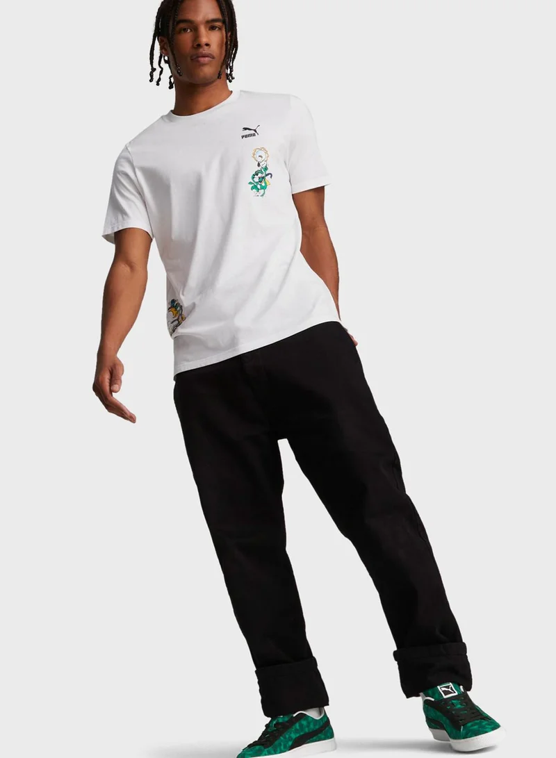 PUMA Classics Super Multi Graphic T-Shirt
