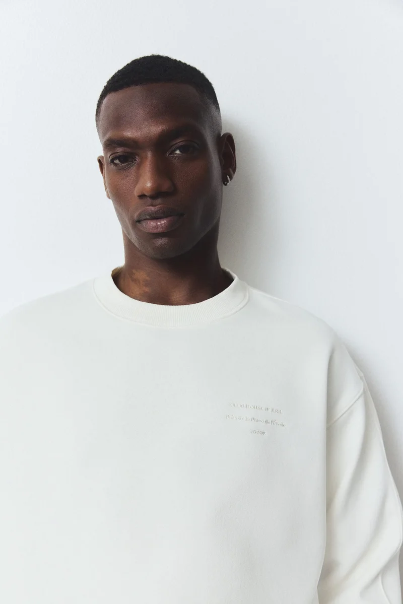 H&M Regular Fit Printed sweatshirt