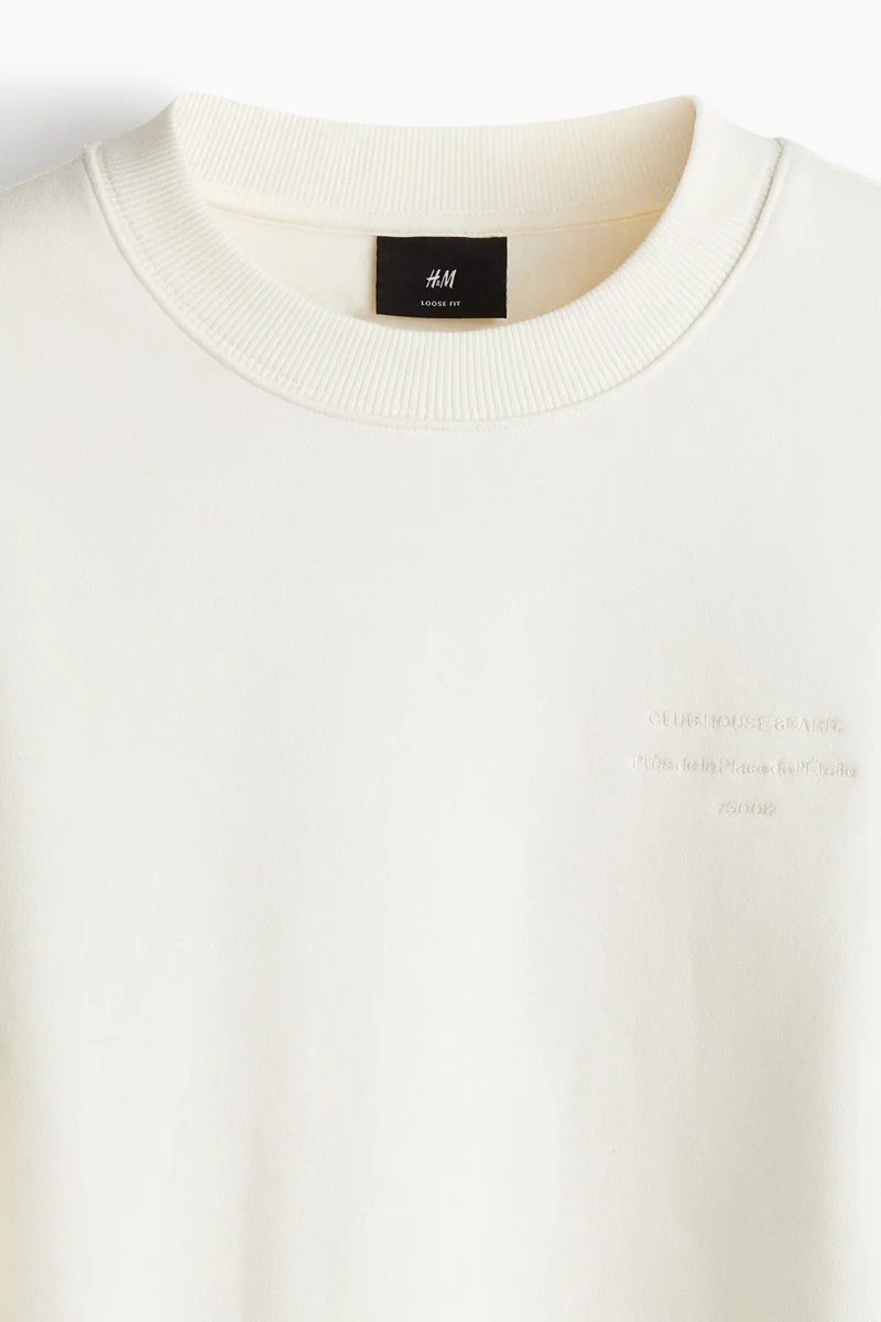 H&M Regular Fit Printed sweatshirt