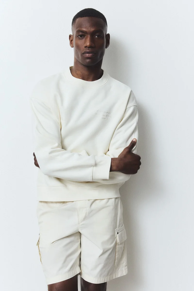 H&M Regular Fit Printed sweatshirt